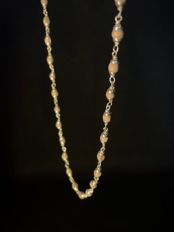 Tulasi Mala Silver Light